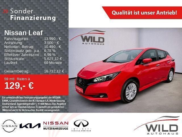 S) (rot Gebraucht 2022 Nissan Leaf Kleinwagen | 13.990 € (Guter Preis) - Bild 1/4