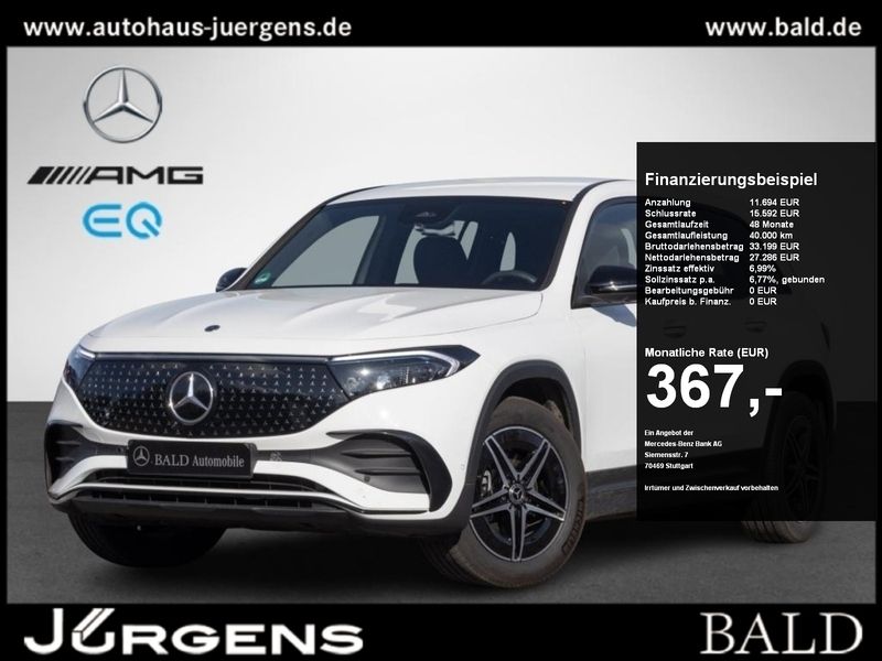 Unilack polarweiss Gebraucht 2023 Mercedes EQB250+ AMG SUV | 38.780 € (Guter Preis) - Bild 1/4