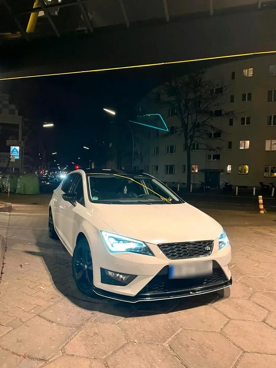 Gebraucht Seat Leon FR 125 PS (91 kW) 2017 Weiß Kleinwagen