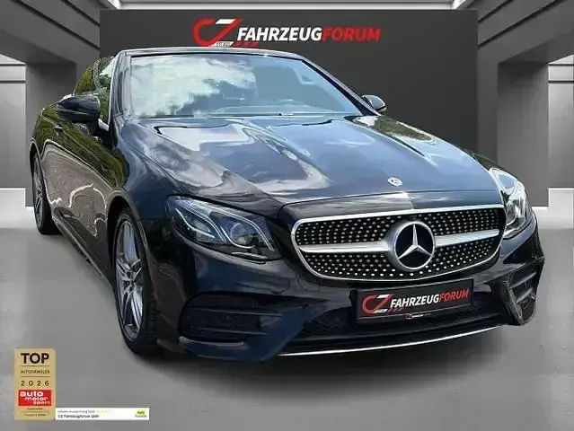 Gebraucht Mercedes E200 AMG 184 PS (135 kW) 2018 Obsidianschwarz  metalliclack Cabrio