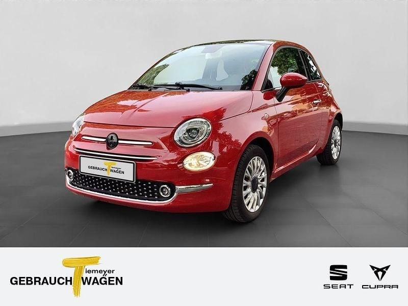 Rot Gebraucht 2019 Fiat 500 Lounge Kleinwagen | 8.980 € (Fairer Preis) - Bild 1/4