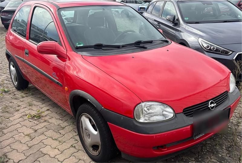 Rot Gebraucht 1997 Opel Corsa Kleinwagen | 1.350 € (Superpreis) - Bild 1/4
