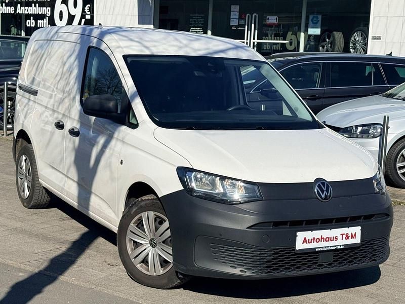 Gebraucht VW Caddy 75 PS (55 kW) 2021 Weiß Van / Kleinbus