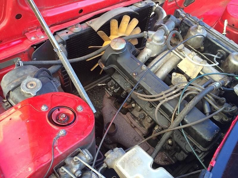 Gebraucht Triumph TR7 110 PS (80 kW) 1979 Rot Cabrio