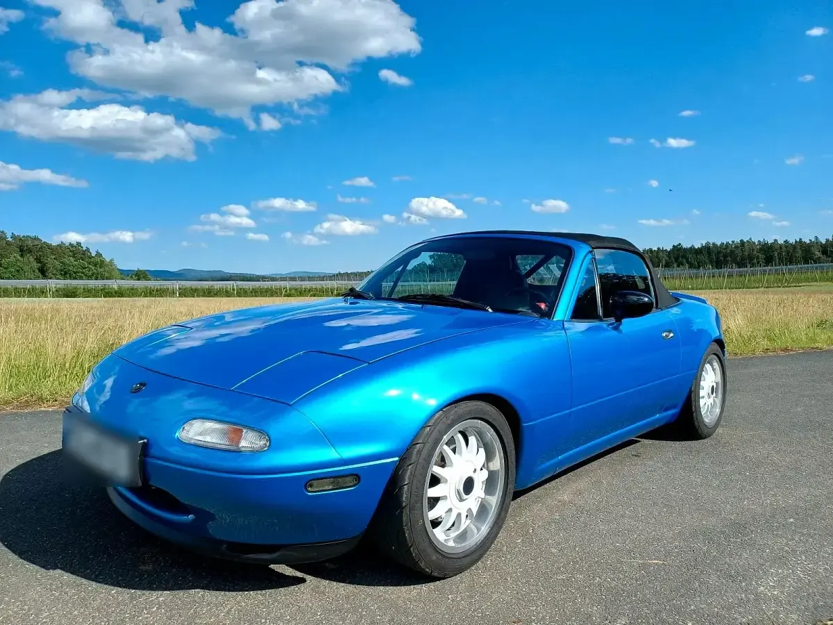 Gebraucht Mazda MX5 302 PS (222 kW) 1991 Blau Cabrio