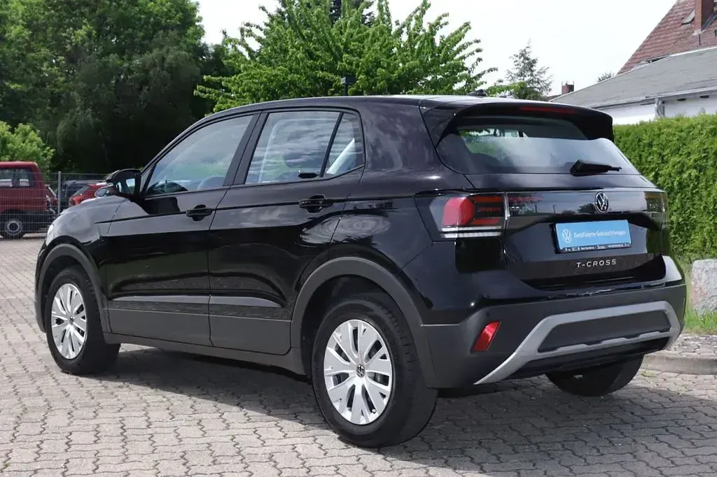 Gebraucht VW T-Cross 95 PS (69 kW) 2025 Schwarz SUV