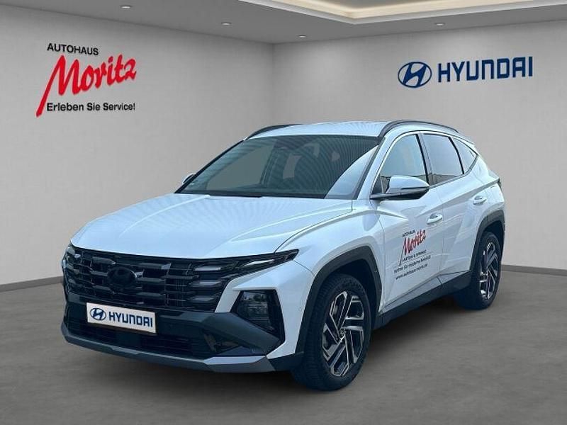 Atlas white Gebraucht 2024 Hyundai Tucson Prime SUV | 36.450 € (Fairer Preis) - Bild 1/4