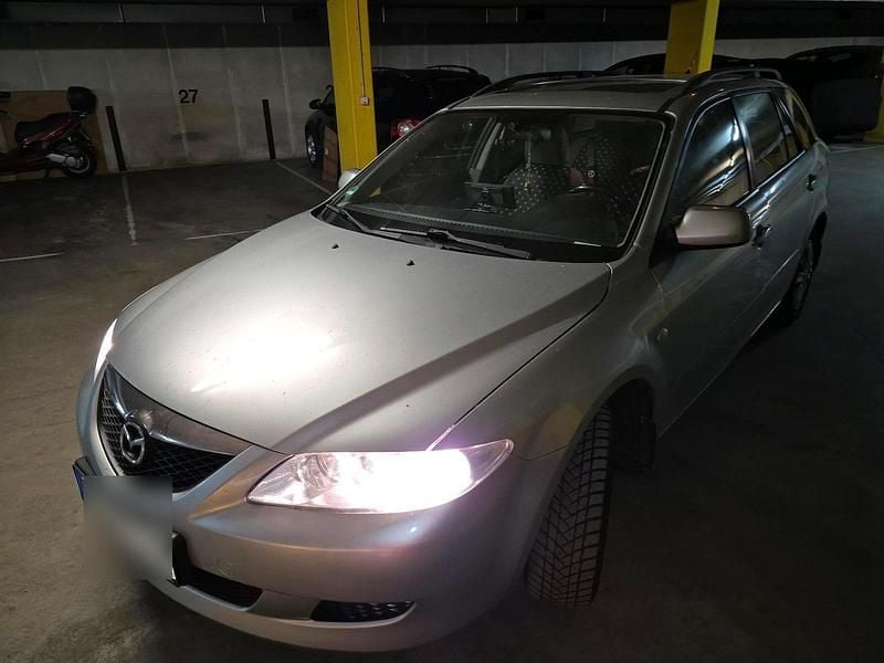 Grau Gebraucht 2002 Mazda 6 Kombi | 1.000 € (Superpreis) - Bild 1/4