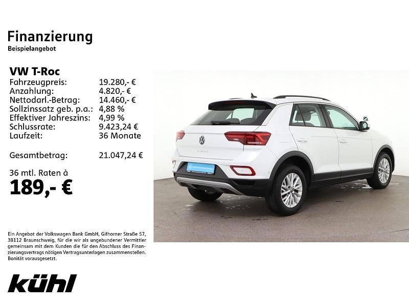 Second-hand VW T-Roc Life 110 CP (80 kW) 2023 SUV