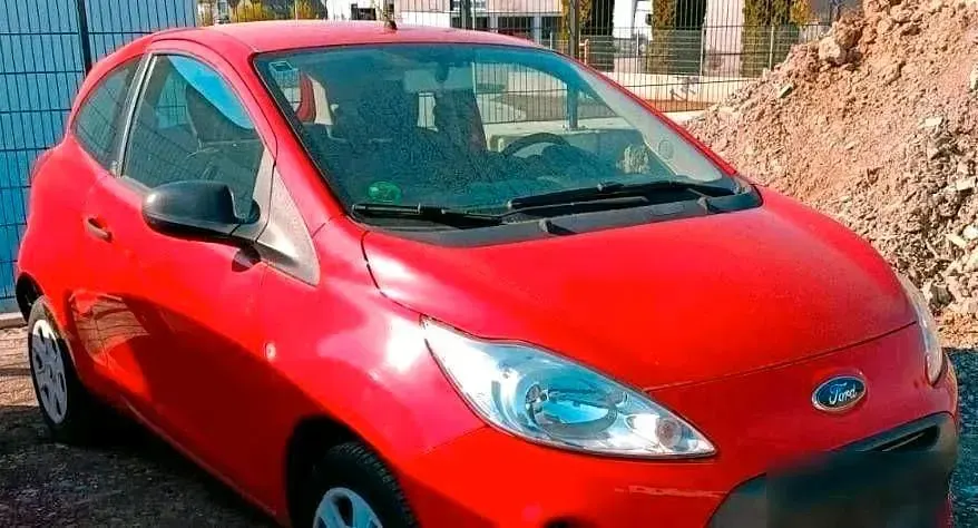 Gebraucht Ford Ka 69 PS (50 kW) 2012 Rot Kleinwagen