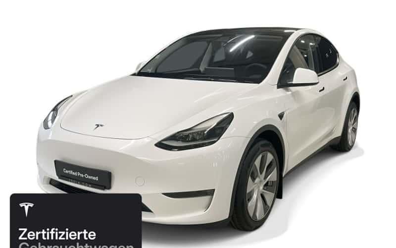 Weiß Gebraucht 2022 Tesla Model Y SUV | 34.300 € (Fairer Preis) - Bild 1/4