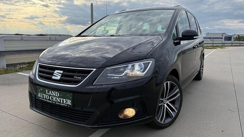 Schwarz Gebraucht 2016 Seat Alhambra FR Van / Kleinbus | 22.930 € (Etwas zu teuer) - Bild 1/4