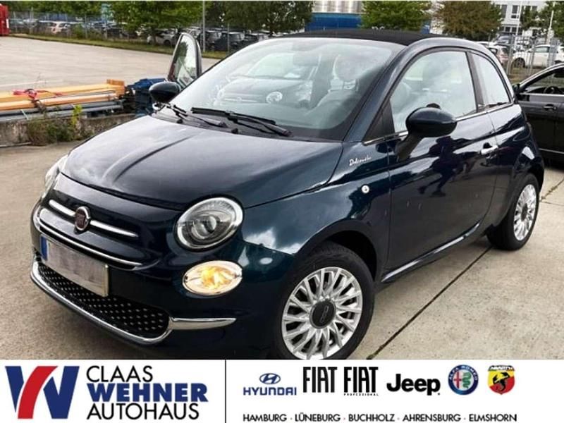Colore esterno (dipinto di blu Gebraucht 2021 Fiat 500C Dolcevita Cabrio | 12.890 € (Fairer Preis) - Bild 1/4