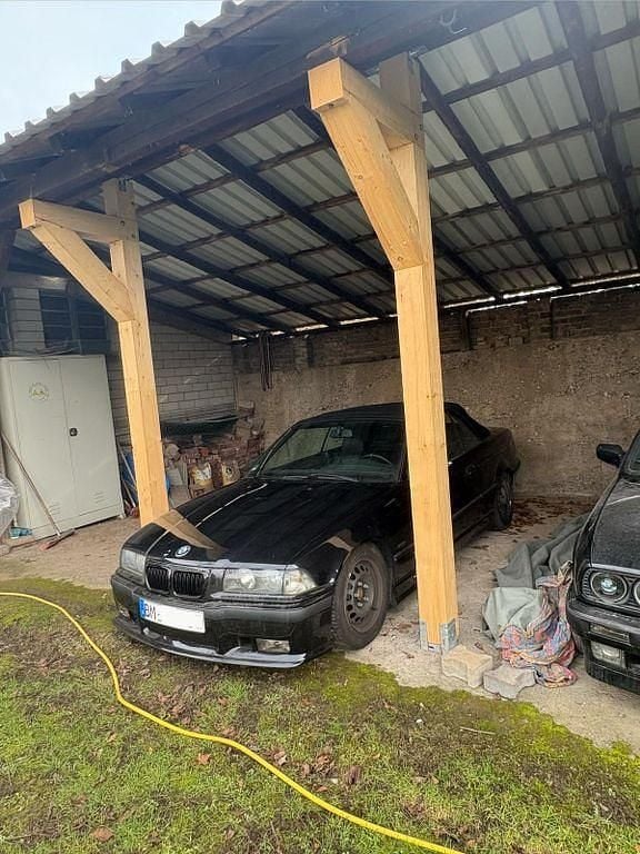 Schwarz Gebraucht 1997 BMW 318 Cabriolet Cabrio | 4.600 € (Superpreis) - Bild 1/4