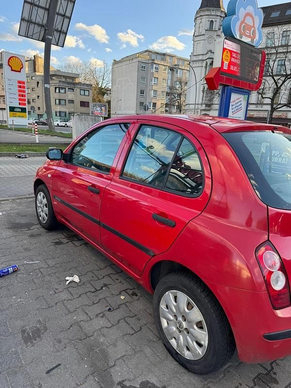 Gebraucht Nissan Micra 2005 Rot Kleinwagen