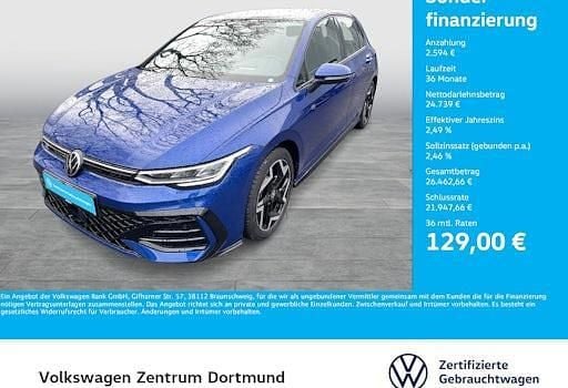 Gebraucht VW Golf VIII R-line 150 PS (110 kW) 2025 Lapiz blue metallic Limousine