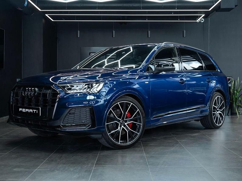 Blau Gebraucht 2023 Audi Q7 Competition SUV | 67.900 € (Superpreis) - Bild 1/4