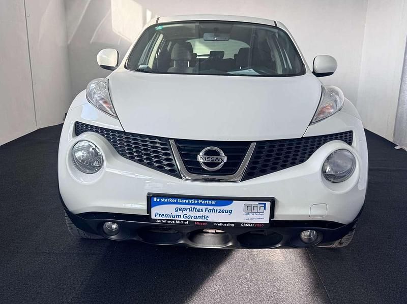 Gebraucht Nissan Juke Acenta 117 PS (86 kW) 2013 Weiß SUV