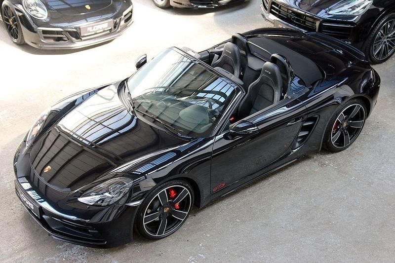 Schwarz Gebraucht 2019 Porsche 718 Boxster GTS Cabrio | 61.990 € (Superpreis) - Bild 1/4