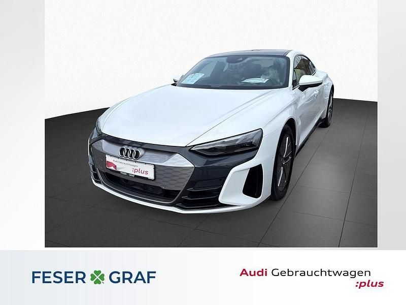 Ibisweiß Gebraucht 2023 Audi e-tron GT quattro Sport Limousine | 57.890 € (Superpreis) - Bild 1/4