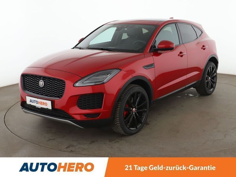 Rot Gebraucht 2018 Jaguar E-Pace SE SUV | 25.520 € (Superpreis) - Bild 1/3