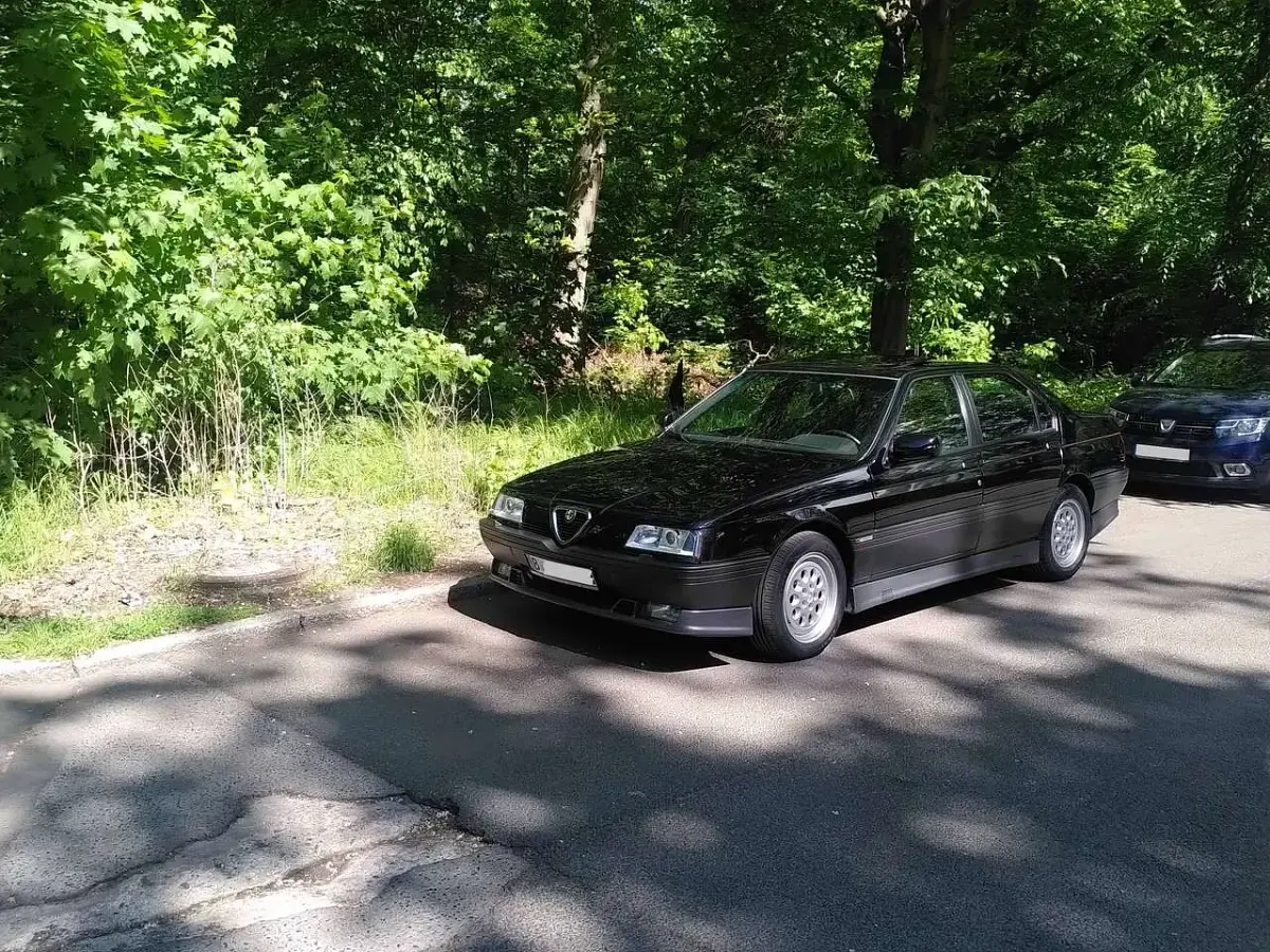 Gebraucht Alfa Romeo 164 232 PS (170 kW) 1994 Schwarz Limousine