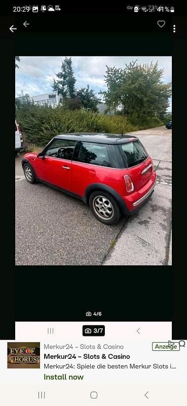 Gebraucht Mini Cooper Coupé 2003 Rot Coupé