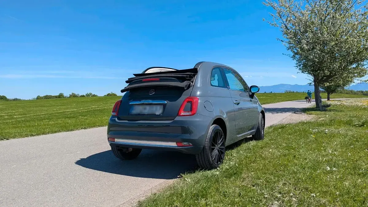 Gebraucht Fiat 500C 105 PS (77 kW) 2018 Grau Cabrio