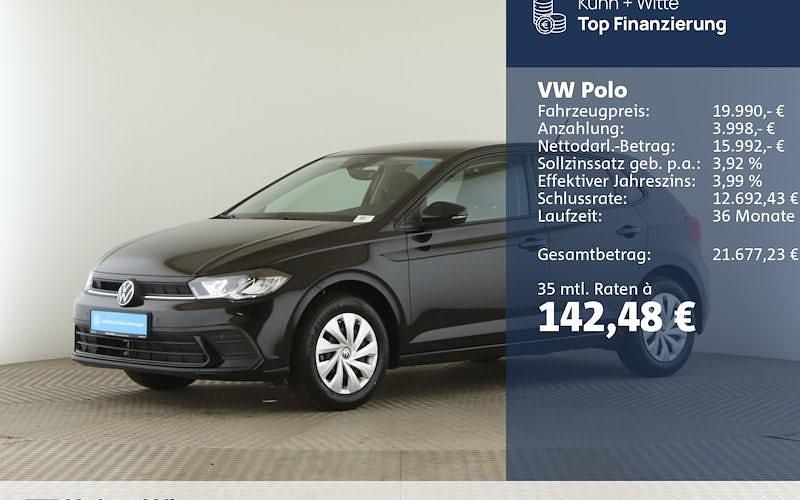 Gebraucht VW Polo Life 95 PS (69 kW) 2025 Schwarz Limousine
