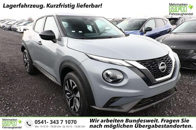 Ceramic grey Neu 2025 Nissan Juke Acenta SUV | 20.759 € (Superpreis) - Bild 1/4