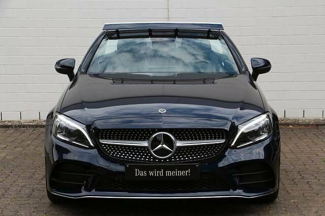 Gebraucht Mercedes C200 AMG 184 PS (135 kW) 2020 Blau Cabrio