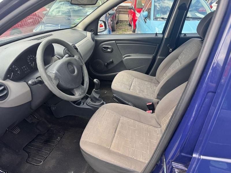Gebraucht Dacia Sandero Basis 75 PS (55 kW) 2009 Blau Kleinwagen