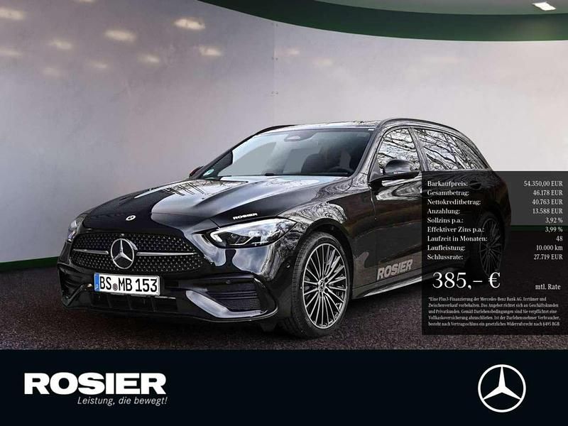 Gebraucht Mercedes C220 AMG line 197 PS (144 kW) 2025 Schwarz Kombi