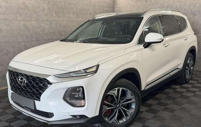 Weiß Gebraucht 2019 Hyundai Santa Fe Premium SUV | 24.980 € (Etwas zu teuer) - Bild 1/1