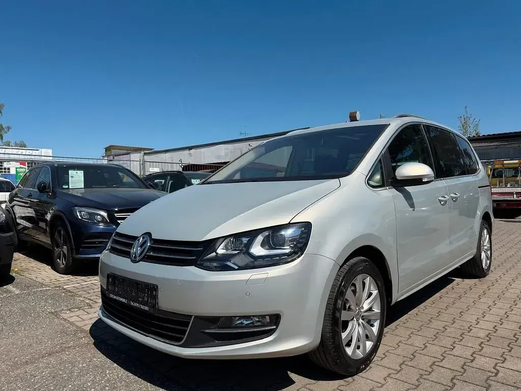 Gebraucht VW Sharan Highline 140 PS (102 kW) 2013 Gold Van / Kleinbus
