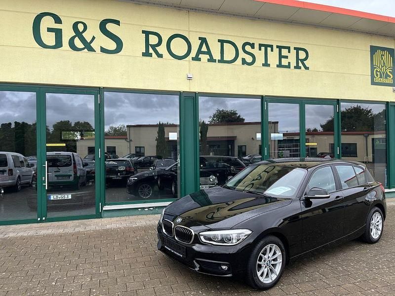 Schwarz Gebraucht 2018 BMW 116 Advantage Kleinwagen | 13.999 € (Etwas zu teuer) - Bild 1/4