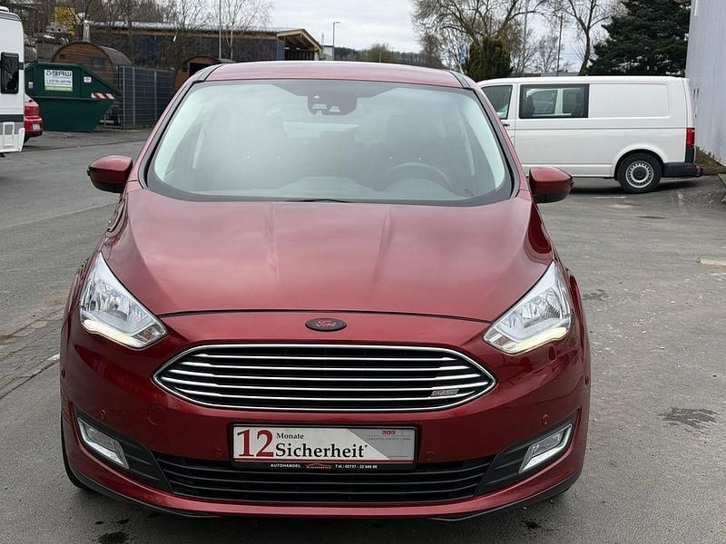 Gebraucht Ford C-MAX Titanium 125 PS (91 kW) 2015 Rot Van / Kleinbus