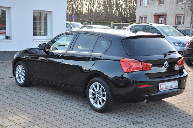 Gebraucht BMW 116 Advantage 109 PS (80 kW) 2017 Schwarz Kleinwagen