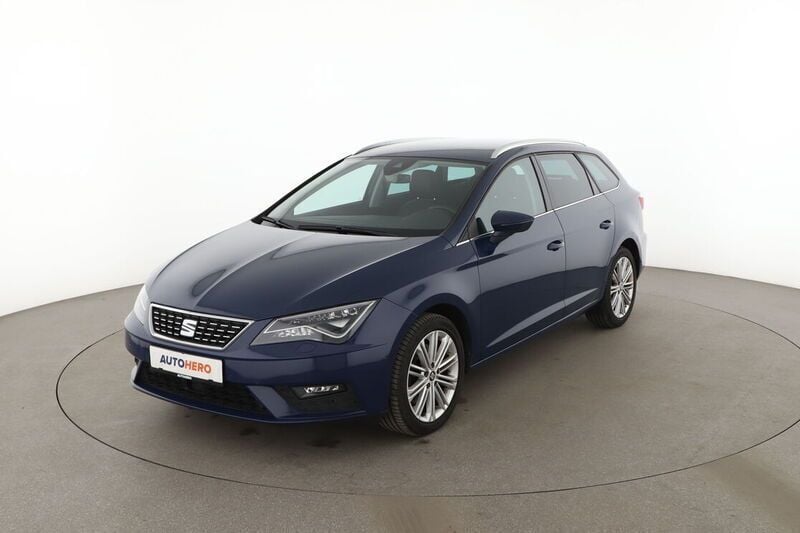 Blau Gebraucht 2018 Seat Leon XCELLENCE Kombi | 13.210 € (Guter Preis) - Bild 1/4