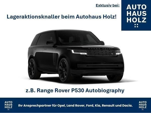 Schwarz (santorini black) Neu 2025 Land Rover Range Rover Autobiography SUV | 199.990 € (Etwas zu teuer) - Bild 1/4
