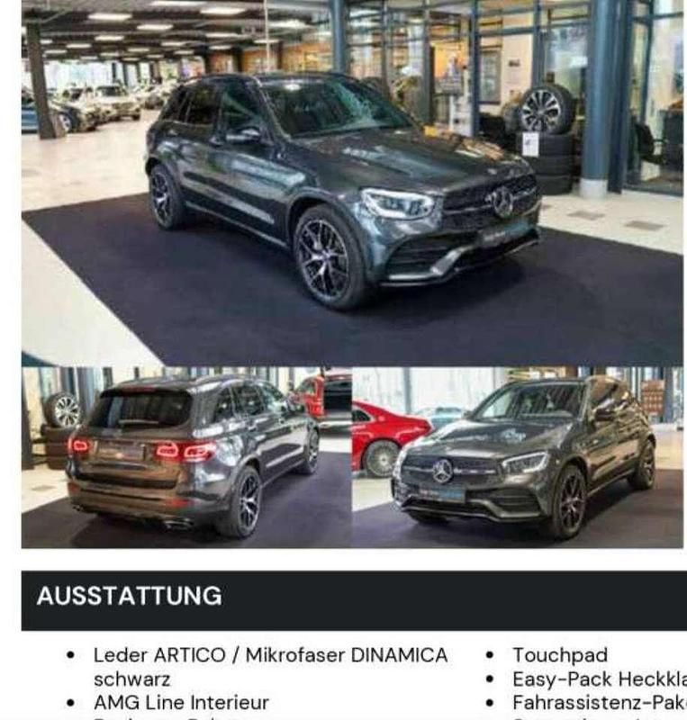 Gebraucht 2021 Mercedes GLC300e AMG line SUV | 38.500 € (Fairer Preis) - Bild 1/2
