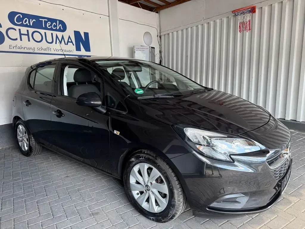 Gebraucht Opel Corsa Edition 90 PS (66 kW) 2015 Schwarz Kleinwagen