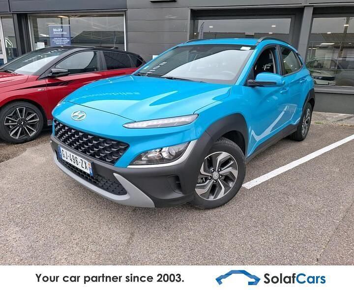Blau Gebraucht 2022 Hyundai Kona SUV | 16.819 € (Superpreis) - Bild 1/4