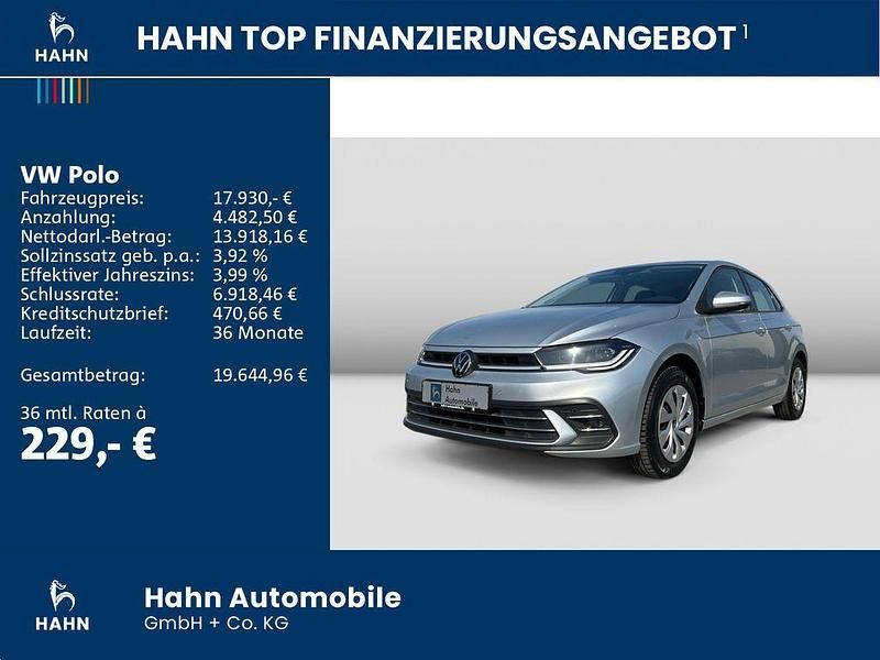 Gebraucht VW Polo Style 95 PS (69 kW) 2022 Reflexsilber metallic Kleinwagen