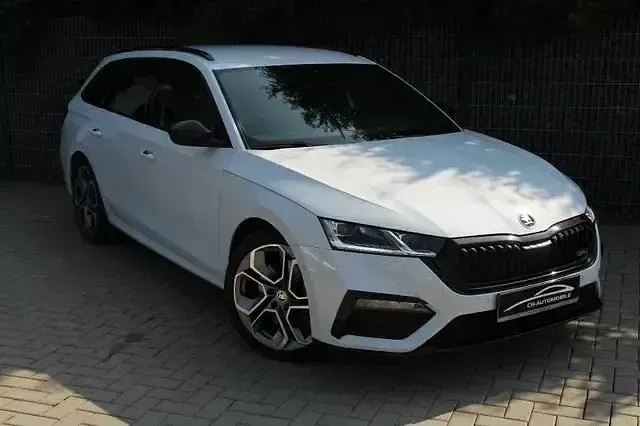 Gebraucht Skoda Octavia RS 245 PS (180 kW) 2021 Weiß Kombi