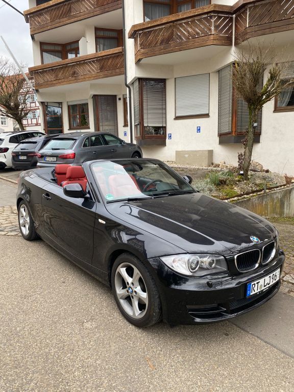 Schwarz Gebraucht 2010 BMW 125 Cabriolet Cabrio | 16.900 € (Fairer Preis) - Bild 1/4