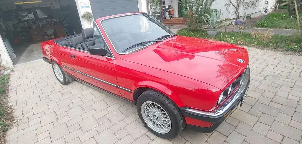 Brugt BMW 325 170 HK (125 kW) 1987 Sort Cabriolet
