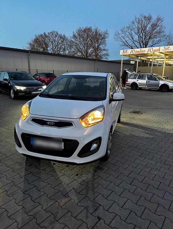 Gebraucht Kia Picanto 69 PS (50 kW) 2014 Weiß Kleinwagen