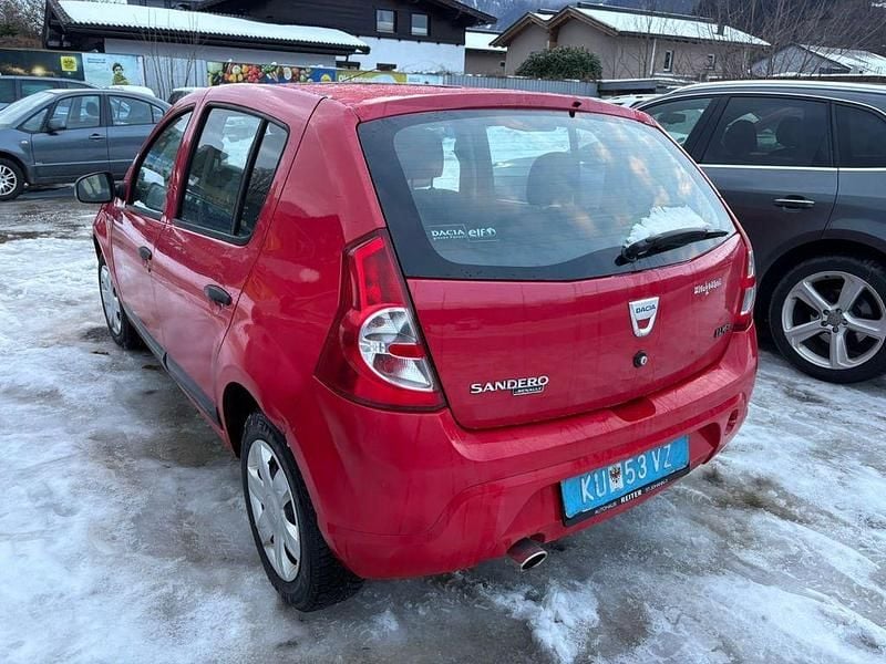 Gebraucht Dacia Sandero Ambiance 75 PS (55 kW) 2008 Rot Kleinwagen