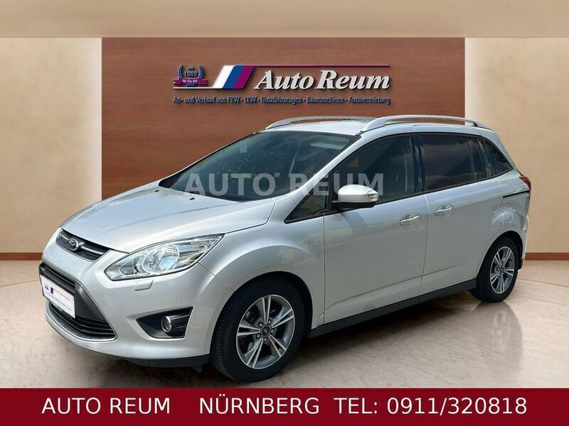 Silber Gebraucht 2014 Ford Grand C-Max Van / Kleinbus | 5.990 € (Fairer Preis) - Bild 1/4